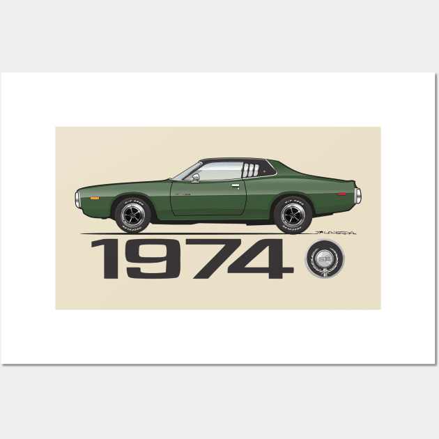 1974 SE Wall Art by ArtOnWheels